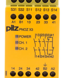 Rơ le an toàn Pilz PNOZ X3 230VAC 24VDC
