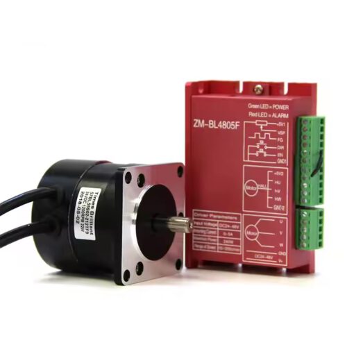 Bộ điều khiển ZM-6505A và Động Cơ Không Chổi Than 57BL55S06-230TF9 DC 24V 60W