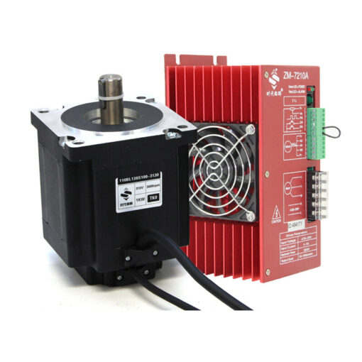 Động Cơ Không Chổi Than 110BL138S100-3130TK0 + Bộ điều khiển Driver ZM-7210A