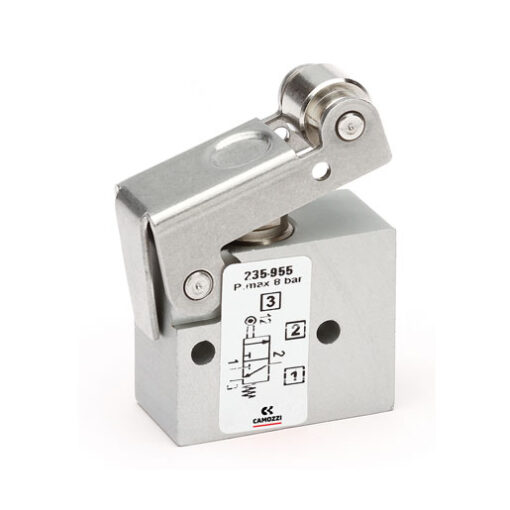 Minivalves với đòn bẩy/con lăn Camozzi  234-955