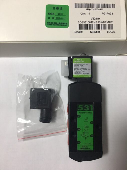Van điện từ ASCO SCG531C017MS