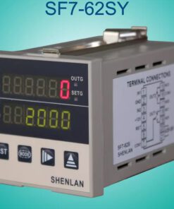 Bộ Đếm SF7-62SY – 6 Số Hiển Thị, Reset Nhanh, 2 Ngõ Ra Điều Khiển