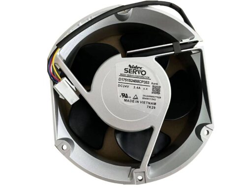 Quạt Tốc Độ Cao Nidec D1751S24B8CP353 – Quạt DC 24V, Công Suất Lớn 81.6W, 4 Dây Điều Khiển
