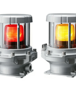 Đèn báo phòng nổ Patlite REL-24-R – LED đỏ 24VDC, đạt chuẩn TIIS, IP65