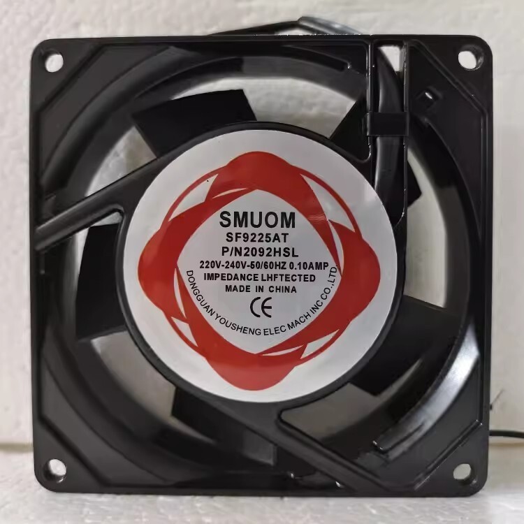 Quạt làm mát SF9225AT 92×92×25mm – Quạt tản nhiệt tủ điện AC 220V Quạt làm mát SF9225AT 92×92×25mm – Quạt tản nhiệt tủ điện AC 220V