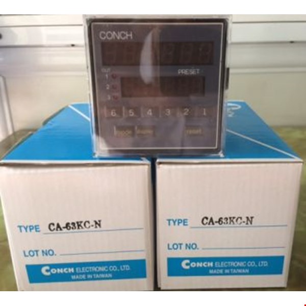 CA-63KC-N – Bộ đếm Bộ đặt thời gian Conch CA-63KC-N – Bộ đếm/Bộ đặt thời gian Conch (Counter/Timer)