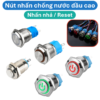 Tự khóa - Nút nhấn đầu phẳng 22mm với một tiếp điểm thường mở và một tiếp điểm thường đóng [NPM8-22A/P11Z]