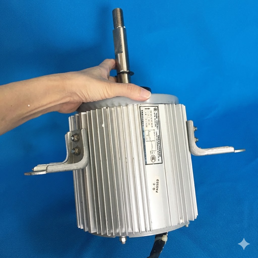 Động cơ quạt dàn nóng điều hòa tủ đứng Nagakawa mã YDK450-6G1