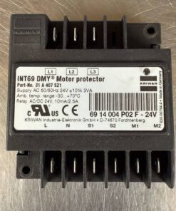Bộ Bảo Vệ Động Cơ KRIWAN INT69 DMY (Part No. 31 A 407 S21)