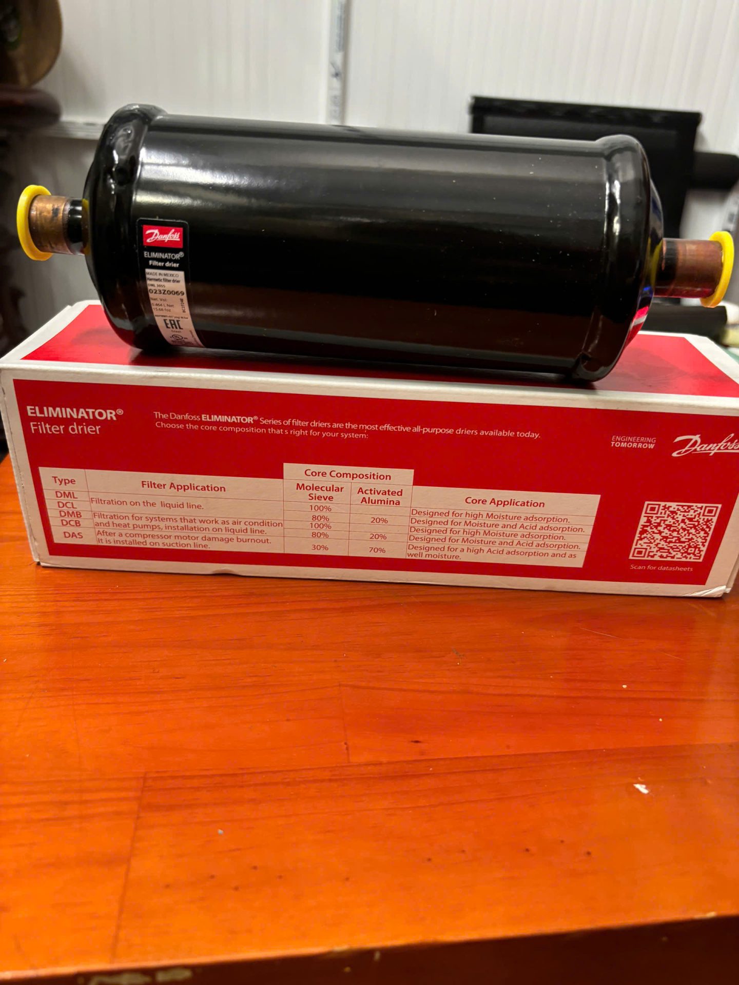 Lọc Gas Danfoss
