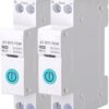 Áptomát Thông Minh Tuya DIN Rail AT-SY1-TCW (1P+N 63A Wi-Fi Đo Điện Năng)