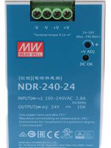 Bộ Nguồn Xung Mean Well NDR-240-24 (24V 10A 240W)