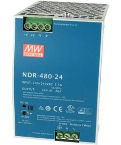 Nguồn Din-Rail Mean Well NDR-480-24 (24V 20A / 480W)