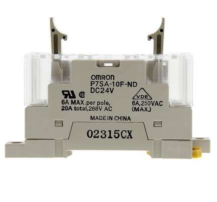 P7SA-10F-ND kết hợp Rơ-le G7SA