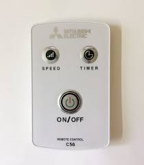 Remote Quạt Mitsubishi C56RQ4 / C56RQ5