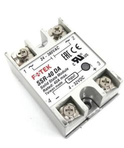 Rơ-le Bán Dẫn Solid State Relay Fotek SSR-40DA (40A DC Control AC)