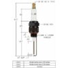 Bugi Đánh Lửa Đầu Đốt MAXON 23739