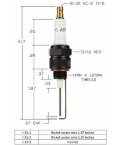 Bugi Đánh Lửa Đầu Đốt MAXON 23739