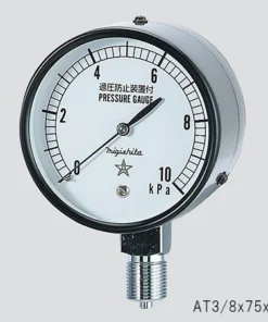 Đồng Hồ Đo Áp Suất Thấp Model CP100-A (Chân Đứng / Mặt 100mm / 0–10 kPa)
