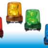 Đèn Tín Hiệu Xoay LED Siêu Sáng Patlite RLR-M1-P-R/Y/G/B