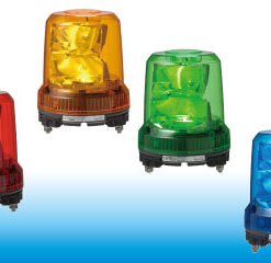 Đèn Tín Hiệu Xoay LED Siêu Sáng Patlite RLR-04-P-R/Y/G/B